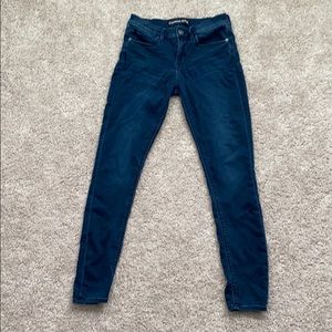 Express dark jeans size 4R